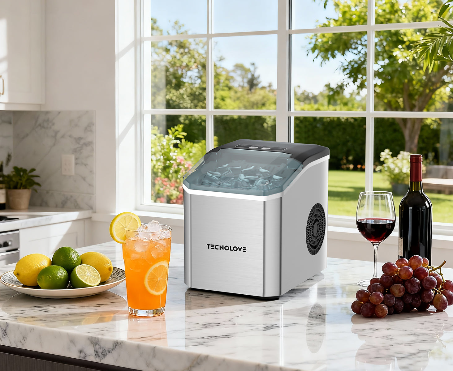 This Countertop Ice Maker Changed My Kitchen Routine