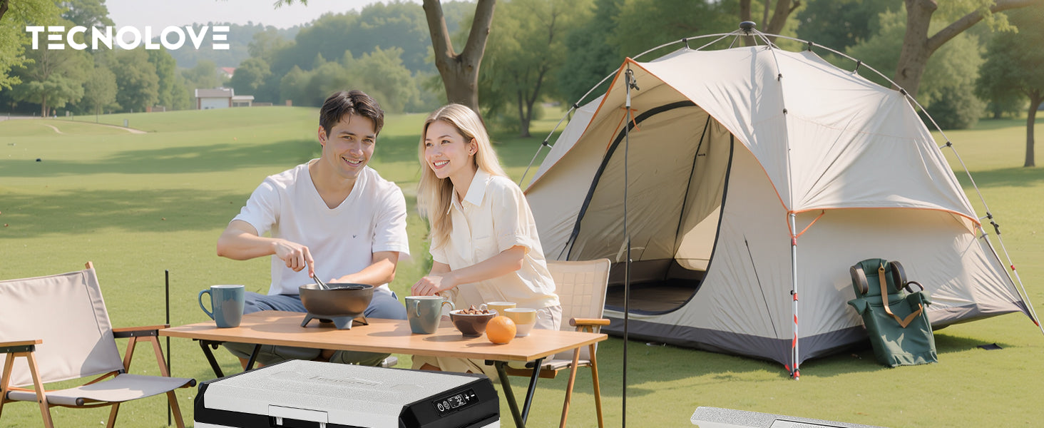 12V Car Refrigerator, 22QT Portable Freezer Cooler