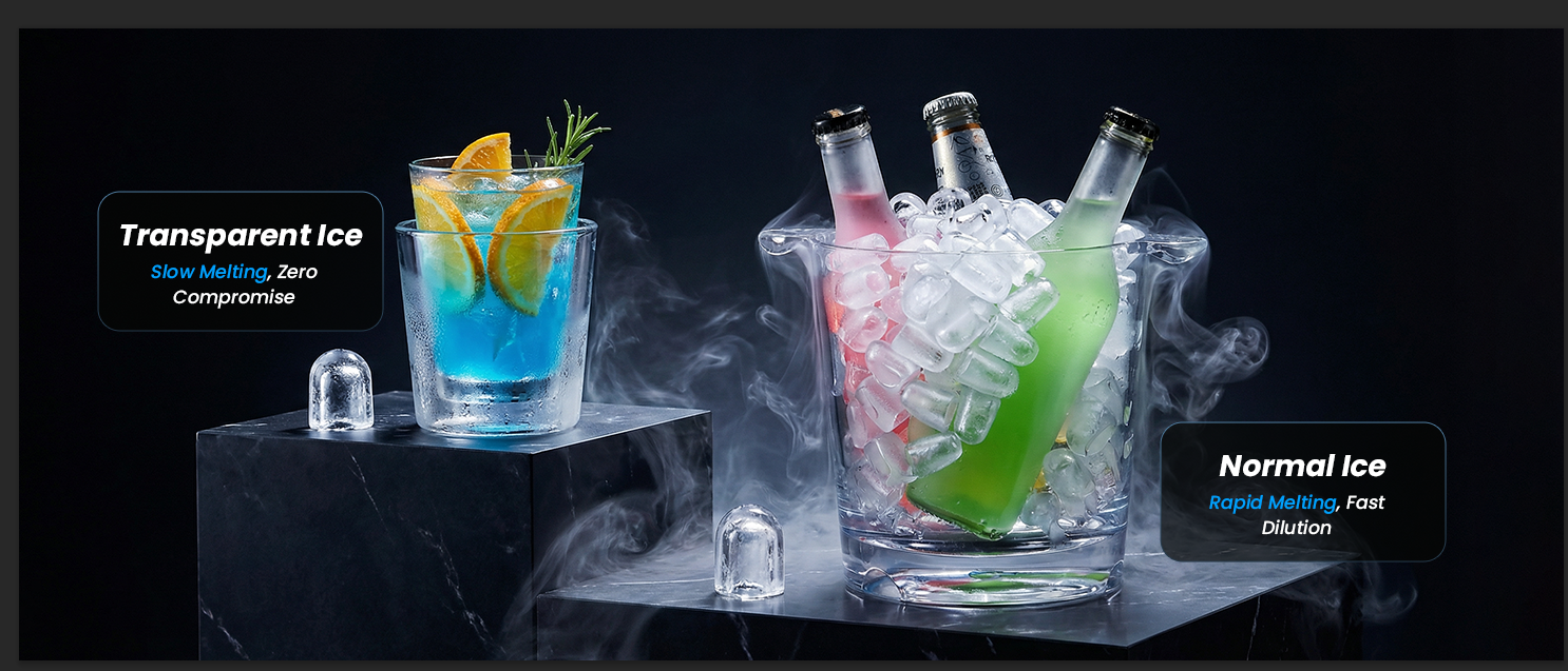 Countertop Ice Maker, 9 Ice Cubes in 10 Minutes