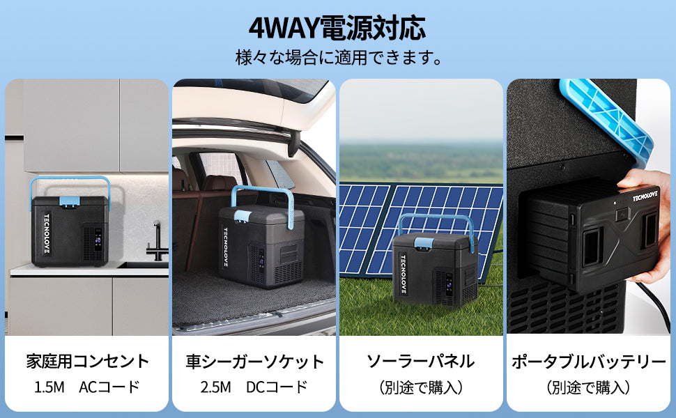 車載冷蔵庫 専用バッテリー 15600mAh/173Wh 大容量 長時間駆動