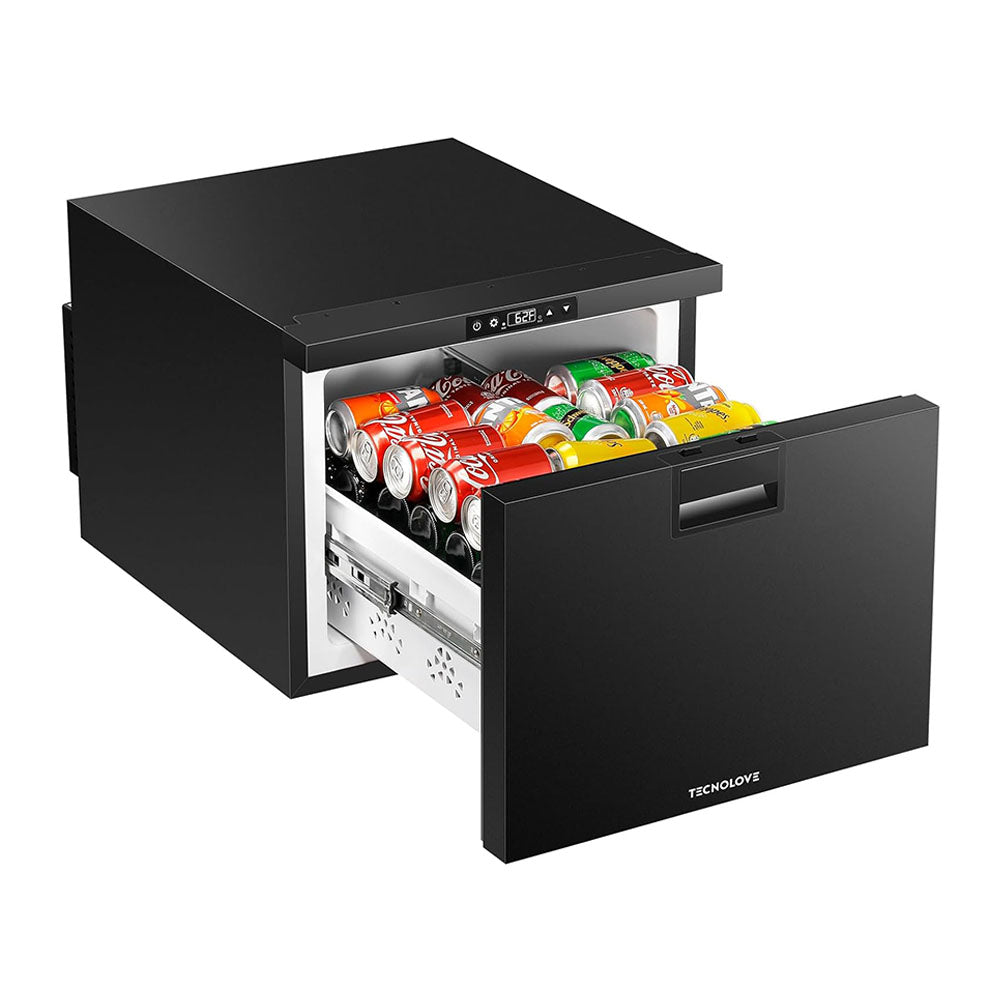 12 Volt Drawer Refrigerator 52QT（50L）12V RV Fridge Freezer