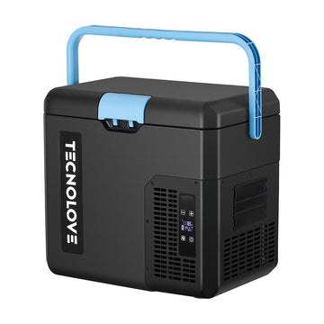 車載冷蔵庫 18L -20℃～20℃ 急速冷凍 ポータブル 4WAY電源対応
