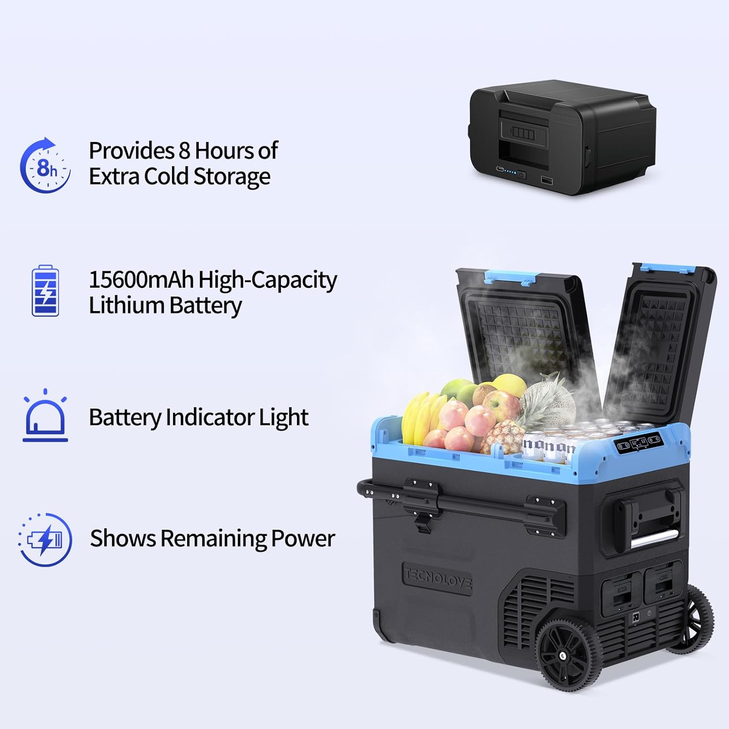 Plug-in Battery for Car Refrige 15600mAh/170.82Wh