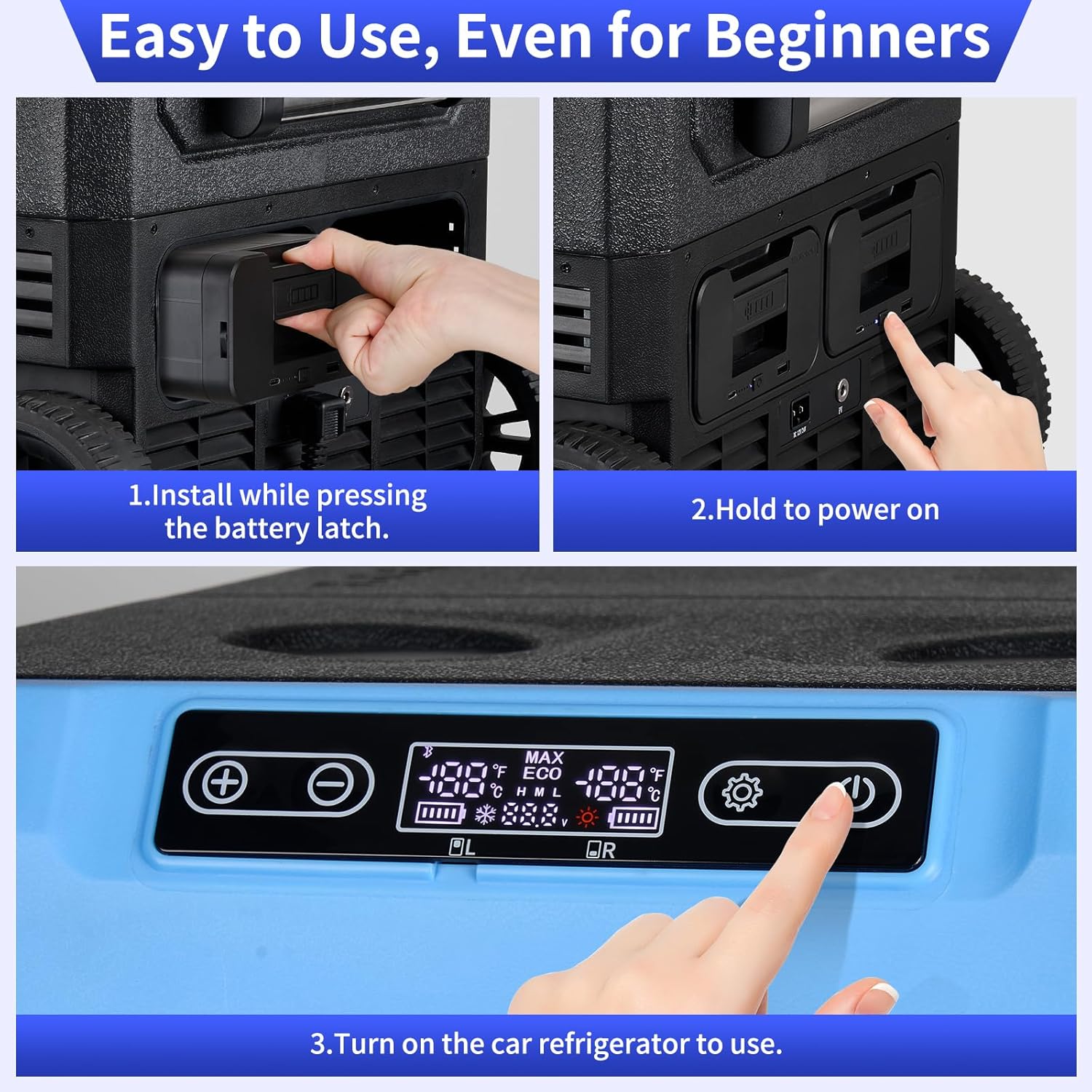 Plug-in Battery for Car Refrige 15600mAh/170.82Wh