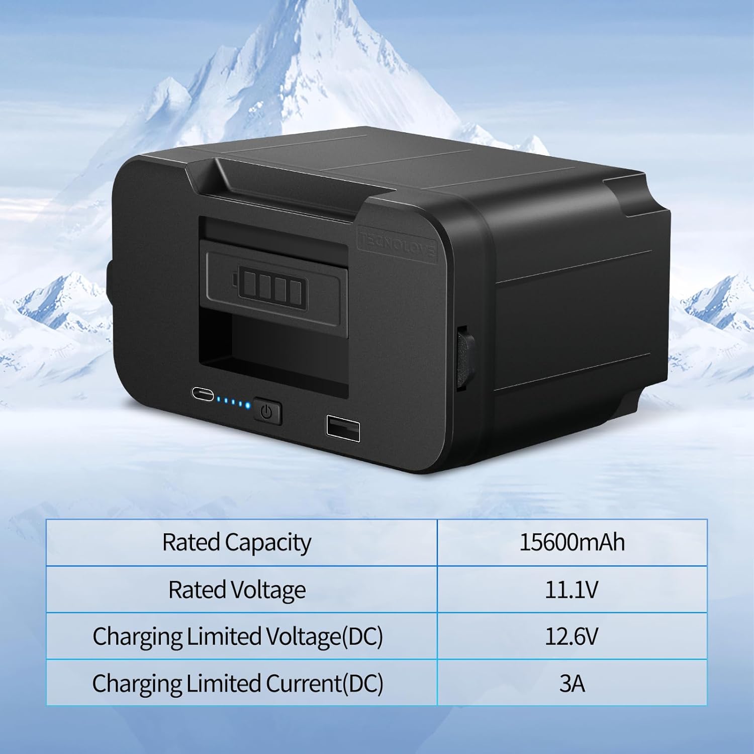 Plug-in Battery for Car Refrige 15600mAh/170.82Wh