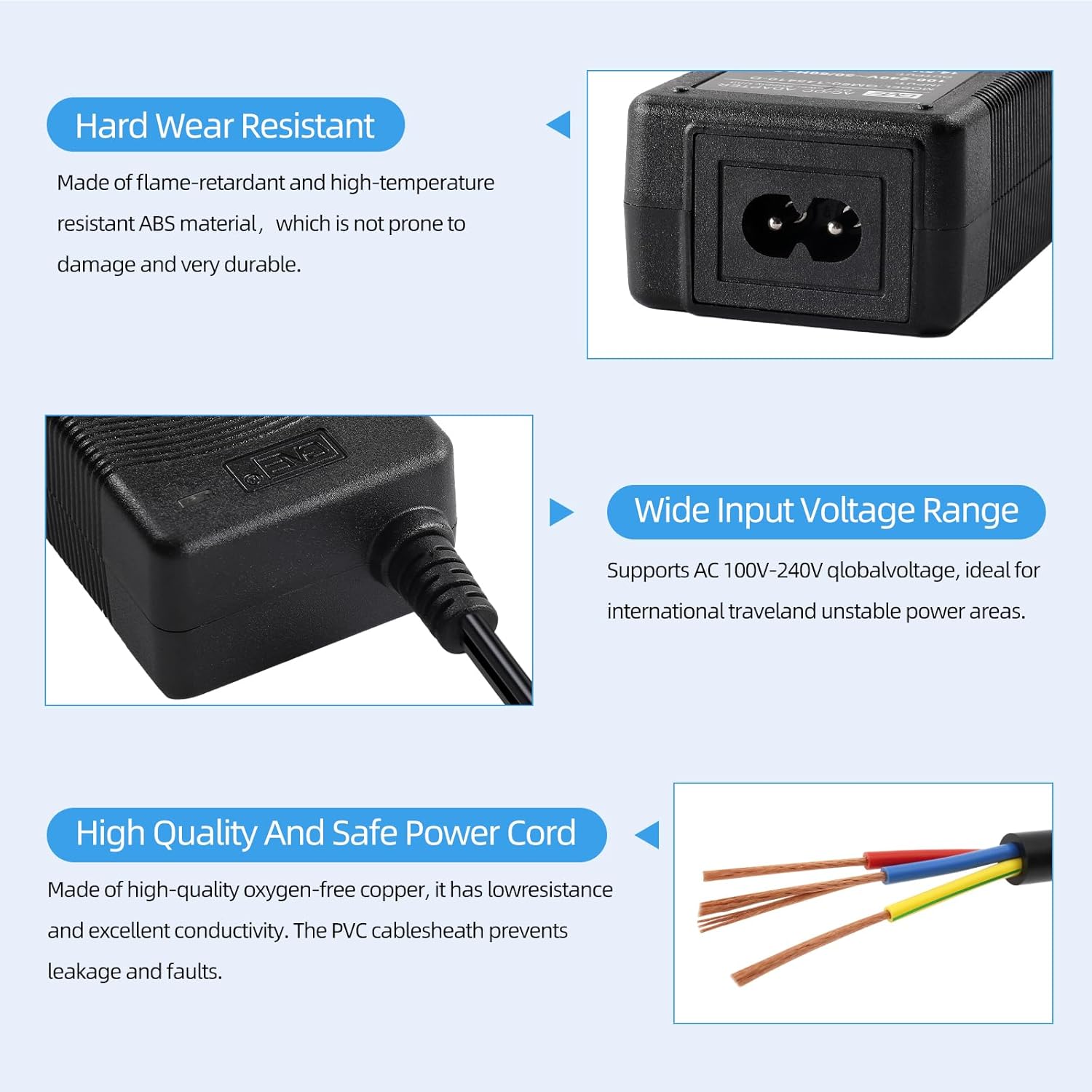 110~240V AC Power Cord Car Refrigerator, Car Freezer